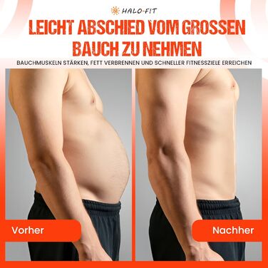 Ролер для пресу HALOFIT - ергономічний тренажер для всього тіла | Ролик для пресу з пружиною | Колесо для пресу | Ролер для пресу HALOFIT | Тренажер для кора