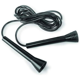 Скакалка для боксу Everlast Speed Rope, 335 см, чорна, універсальна