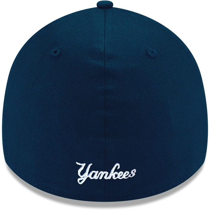 Кепка бейсболка New Era MLB 39Thirty Нью-Йорк Янкис, блакитна, унісекс, M-L