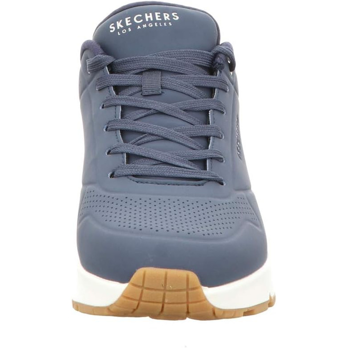 Кросівки Skechers Uno Stand On Air для чоловіків, темно-синій, з оздобленням Durabuck, розмір 42.5 EU