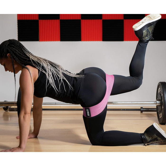 Стрічки для фітнесу Raigeki Fitness: набір з 3 шт. для силових тренувань, стегон та сідниць (Loop Resistance Bands)