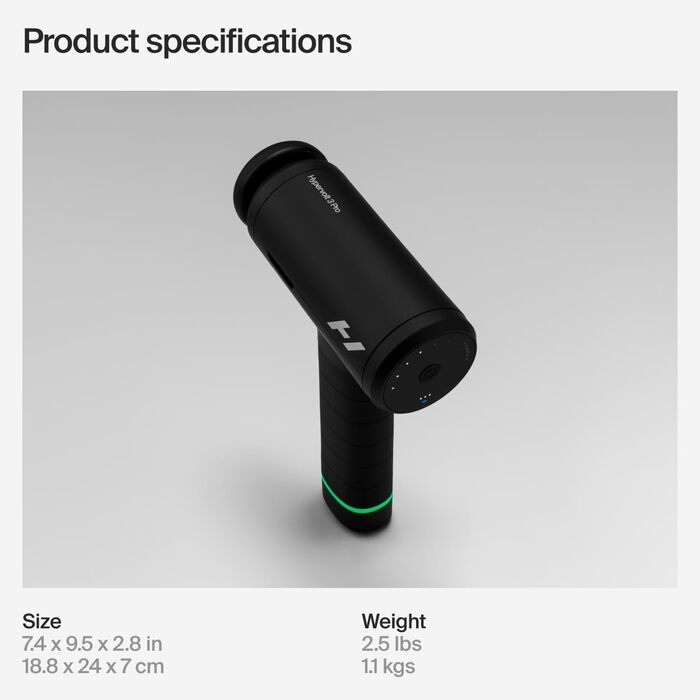 Масажер для тіла Hypervolt 3 Pro – професійний перкусійний масажер для відновлення м'язів