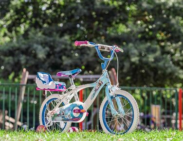 Дитячий велосипед Huffy Disney Frozen, блакитний, для дівчаток, малий розмір