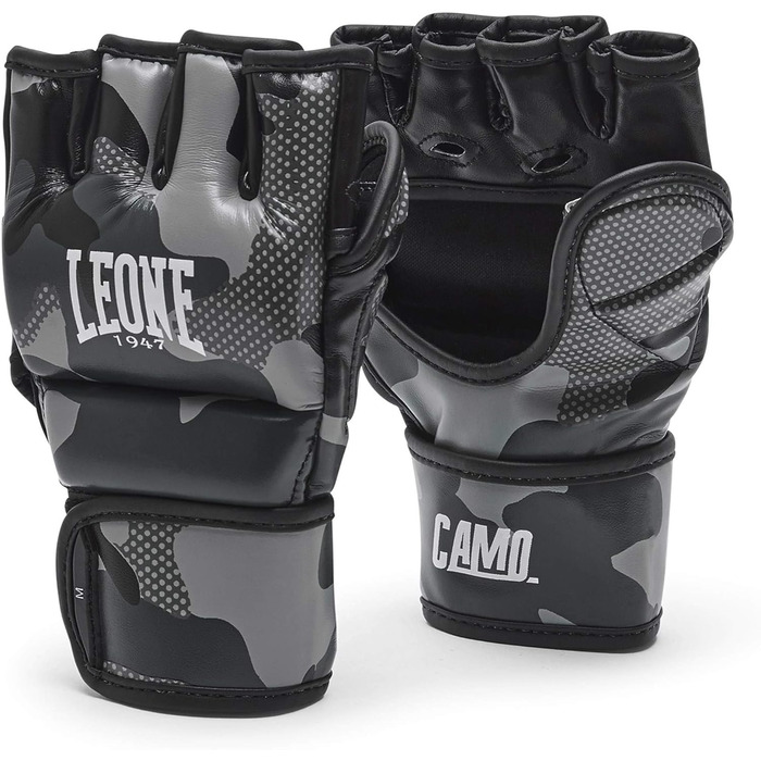 Рукавички для MMA LEONE 1947 Camouflage GP120 сірі