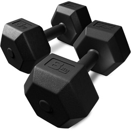 Набір гантелей TREX SPORT 2 x 8 кг, для жінок і чоловіків, регульовані 2-20 кг, фітнес, домашні тренування