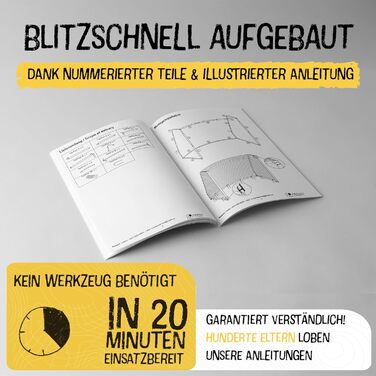 Ворота для футболу Friedo для дітей 120x180/160x240/200x300 см, CE-сертифіковані, нержавіючі, для саду, стійкі, преміум-якість, міцна сітка