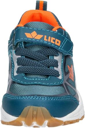 Дитячі закриті кросівки для залу Lico Salford VS Unisex, колір Petrol Orange, розмір 35 EU