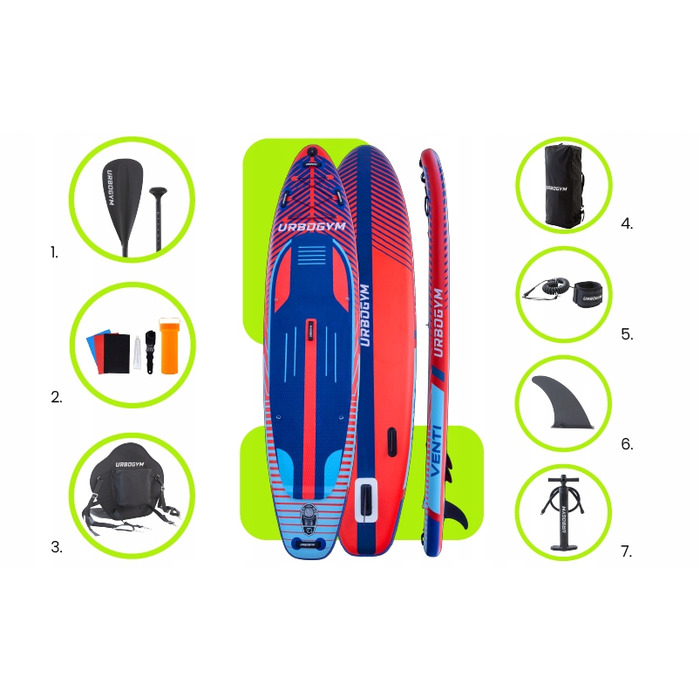 SUP-дошка Urbogym VENTI, 350 см