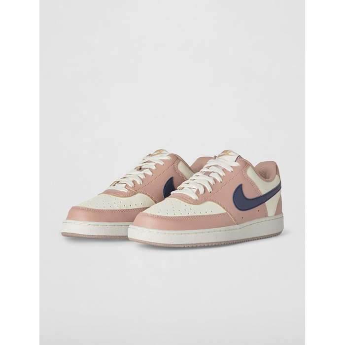 Кросівки жіночі Nike Court Vision Low Next Nature DH3158-600 рожеві з темно-синім, 38.5 EU