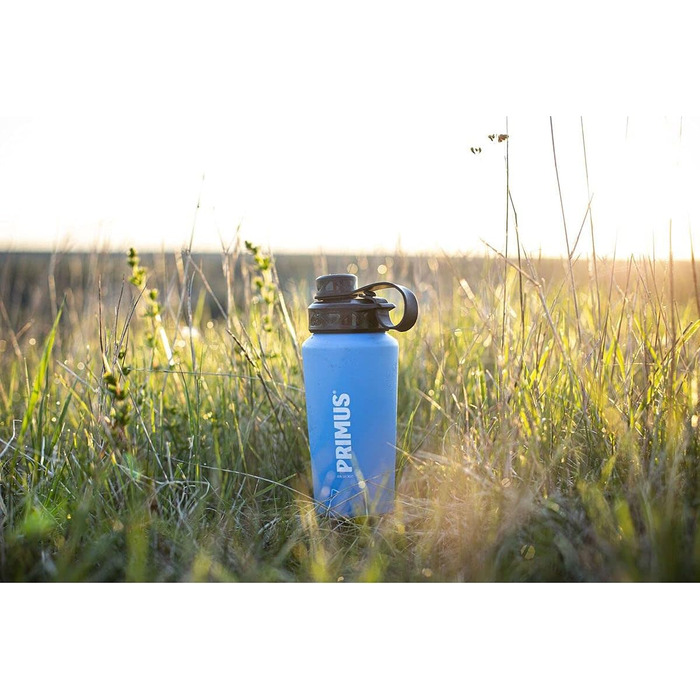 Пляшка для води Relags Primus Trailbottle Steel 1 л, сталева, синя