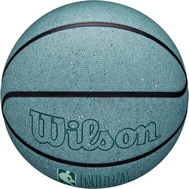 Баскетбольний м'яч Wilson NBA DRV Series для залу та вулиці, м'ята, розмір 7