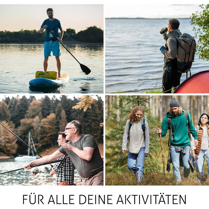 Restube Drybag 30L: Водонепроникний мішок для спорядження | Преміум-якість, для подорожей, активного відпочинку та водних видів спорту | 100% водонепроникний, міцний, блакитний