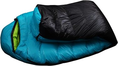 Сплячий мішок LMR Outdoor для кемпінгу, ультралегкий, з компресійним мішком (світло-блакитний)