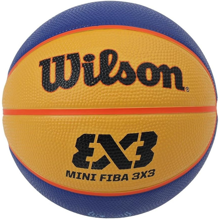 М'яч для баскетболу Wilson FIBA 3x3 Mini, гумовий, унісекс, для дорослих