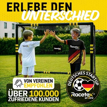 Ворота для футболу в сад для дітей та дорослих з антикорозійним покриттям. Ворота для дітей з анкерами для оптимальної фіксації. Футбольні ворота з м'якою оббивкою 300x200 см