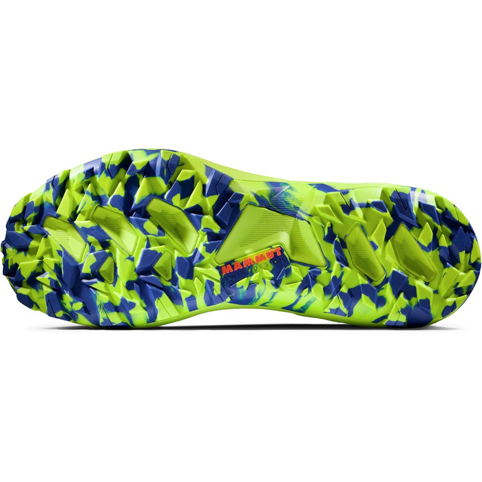 Чоловічі трекінгові черевики Mammut Sertig II Low (45 EU, Синій/Зелений)