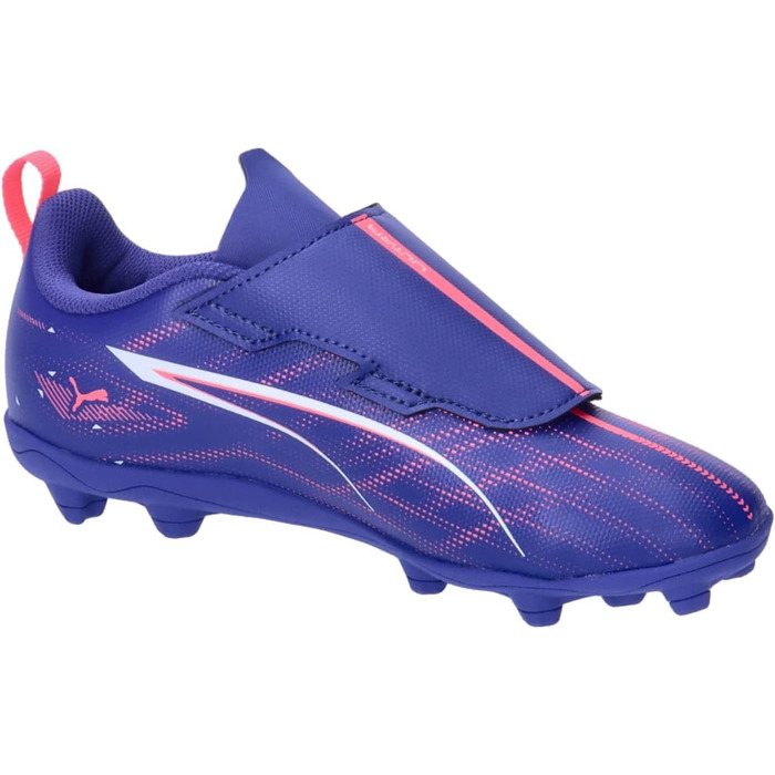 Дитячі футбольні бутси PUMA Ultra 5 Play V Fg/Ag Rb Jr - 28 EU, Lapis Lazuli/Puma White/Sunset Glow