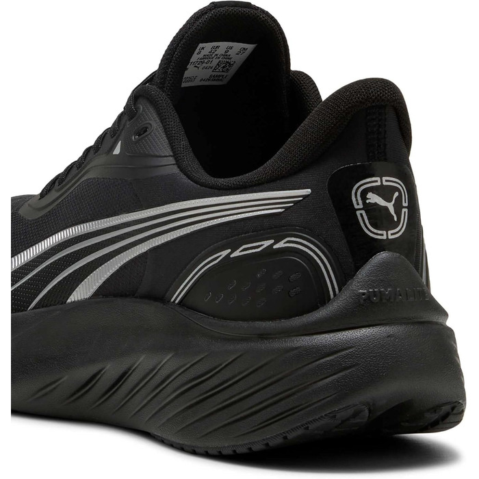 Кросівки PUMA Pounce Lite PTX для бігу по місту, 45 EU, чорний/білий