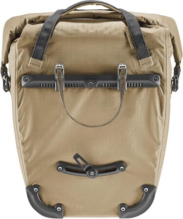 Велосипедна водонепроникна сумка на багажник Deuter Weybridge 25+5 л, бежевого кольору