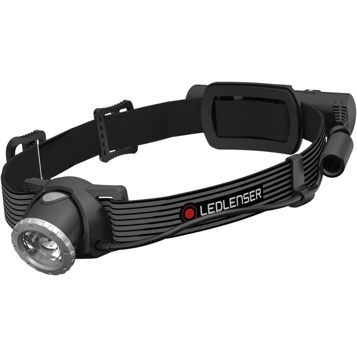 Ledlenser H8R SE - ліхтар налобний LED, 700 люмен, перезарядна, дальність 170 м, 70 годин роботи, комплект з акумулятором, чохлом та USB кабелем