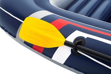 Надувний човен Bestway Hydro-Force Treck X3 для 3 дорослих та 1 дитини, 307x126x39 см, комплект