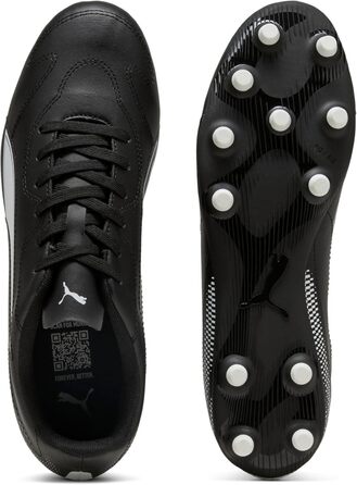 Футбольні бутси PUMA Vitoria II FG/AG для чоловіків, 44 EU, чорний/білий