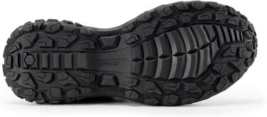 Черевики для хайкінгу FitVille для чоловіків (широкі) - трекінгові, Outdoor, зручні, дихаючі, легкі, чорні (42 EU)