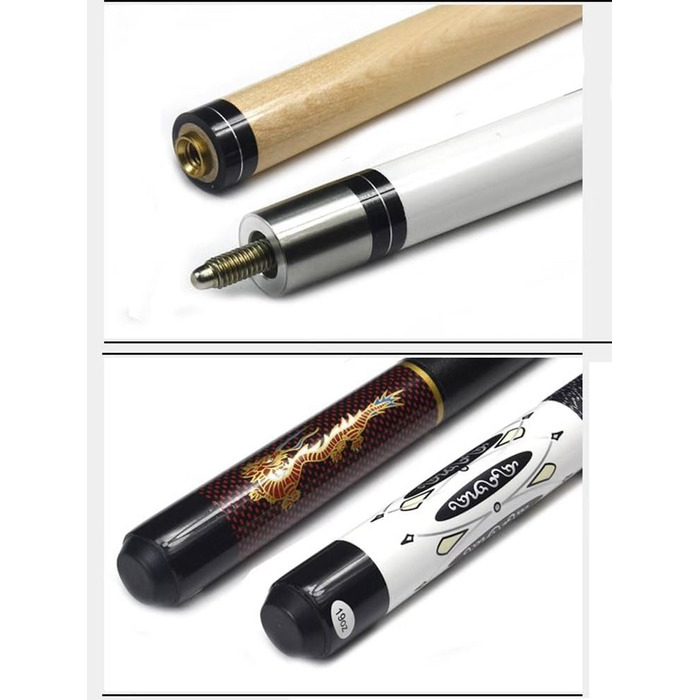 Більярдний кий YRU 145 см, 13 мм наконечник, ручна робота, американський, з чохлом