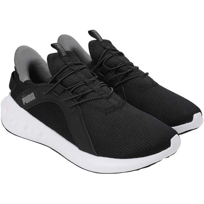 Кросівки для бігу Puma Softride Carson Sliptech - чорно-білі, 43 EU