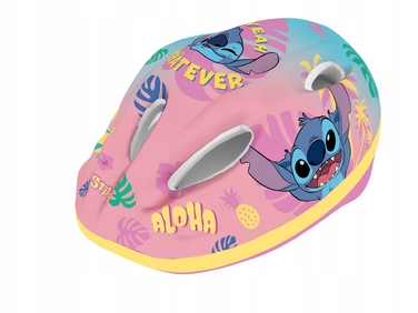 Комплект захисту для роликів та скейта (шолом, наколінники, налокітники) — Stitch