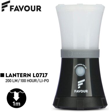 LED кемпінговий ліхтарик IPX7, водонепроникний, плавучий, ударостійкий, портативний, на батарейках, 4 режими освітлення (вкл. SOS), вбудований карабін, легкий та компактний (акумуляторний)