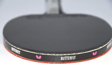 Настільний тенісний ракетка Butterfly Timo Boll Platin, ITTF сертифікат, для професіоналів, анатомічна ручка, накладка Pan Asia
