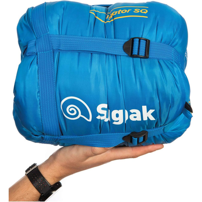 Сплячий мішок Snugpak The Navigator, Saphirblau (застібка з правого боку)