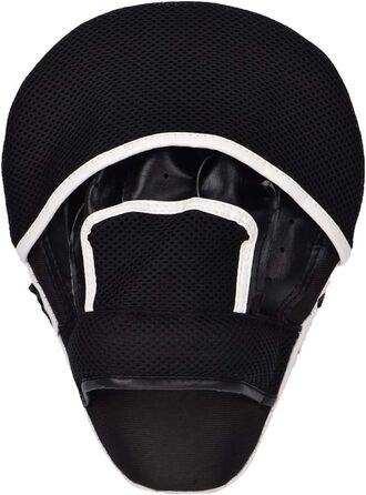 Рукавички для боксу Queta Pratzen PU, 1 пара: тренувальні рукавички для кікбоксингу, боксу, муай-тай, карате, тхеквондо, єдиноборств (білі)