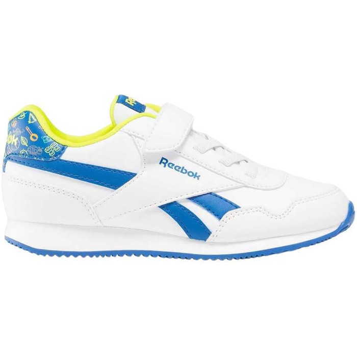 Кросівки для хлопчиків Reebok Royal CL Jog 3.0 White Vectorblue Acidyellow