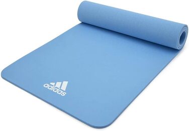 Килимок для йоги Adidas, 8 мм, нековзкий, без ПВХ, 176×61 см, для йоги та пілатесу, різні кольори