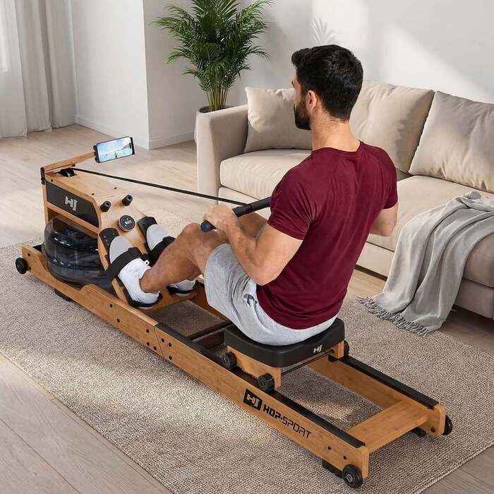 Гребний тренажер Hop-Sport HS-200WR Aquen