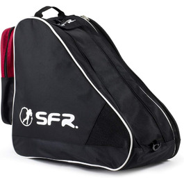 Скейтборд Sfr Skates Large Ice & Skate Bag II: сумка для роликових ковзанів, унісекс, чорно-червоний