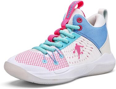 Баскетбольні кросівки TBJ для чоловіків та жінок. Зносостійкі, спортивні, тренувальні, не слизькі. Білий колір, розмір 40 EU