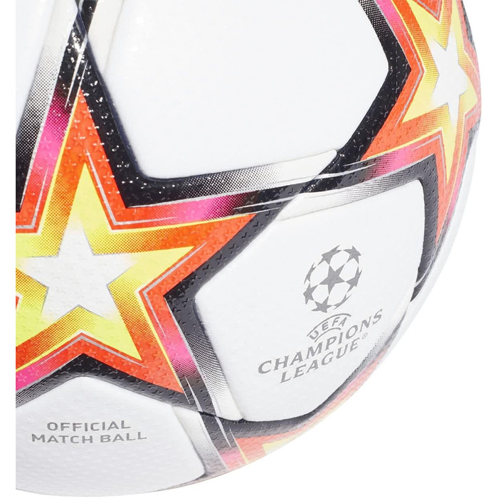 Футбольний м’яч adidas UCL Pro PS, унісекс, білий/червоний/чорний, розмір 5, офіційний матчевий