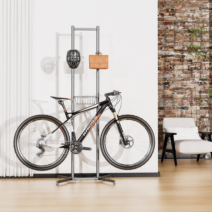 Підставка для велосипедів CXWXC на 4 велосипеда, до 70 кг, для гаража, дому, вулиці