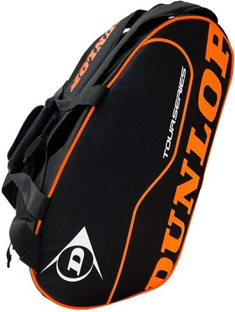 Сумка для падел-тенісу Dunlop Tour Intro Black/Orange 10316686 - Оригінальна спортивна сумка