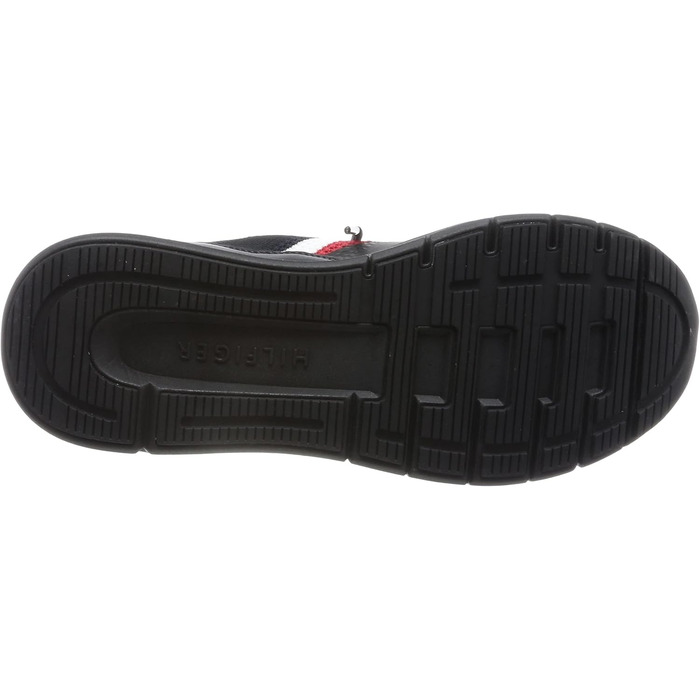 Кросівки Tommy Hilfiger чоловічі Runner Knit, чорні (45 EU)