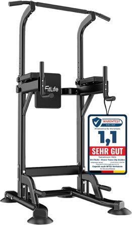 Power Tower DH FitLife: турнік, бруси для віджимань та тренажер спини | Станція для силових тренувань вдома