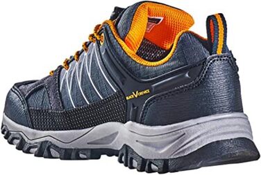 Дитячі трекінгові черевики Black Crevice: водонепроникні, з підкладкою, для активного відпочинку. Кольори: синій, зелений. Розмір 34 EU.