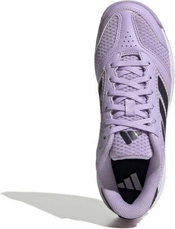 Дитячі кросівки Adidas Ligra 8 для залу - унісекс, Powder Plum/Core Black/Cloud White