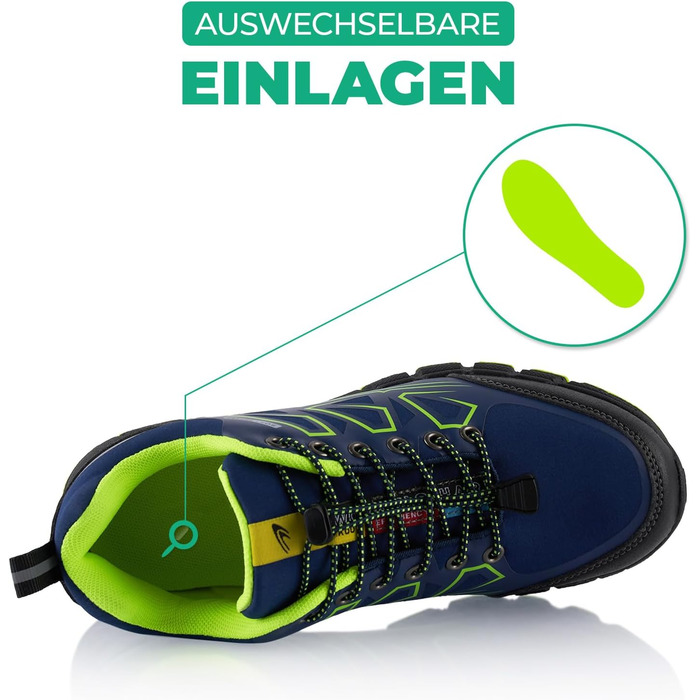 Трекінгові черевики Softshell для жінок та чоловіків. Підошва Vibram, кольори: блакитний, зелений. Розмір 36 EU