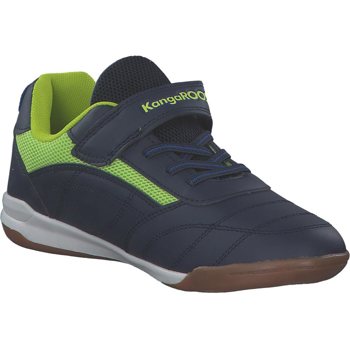Дитячі спортивні зала-тенісні кросівки KangaROOS Backyard 2.0 (36 EU) - темно-синій, лайм