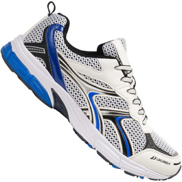 Чоловічі бігові кросівки Mombasa, білі, розмір 39 EU, дихаюча сітка, зносостійка підошва