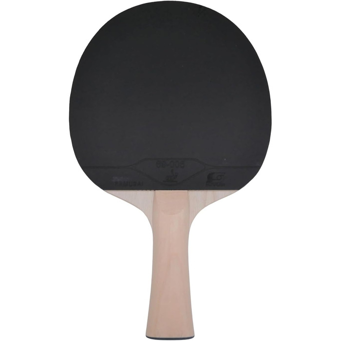 Sunflex® Color COMP P25 ракетка для настільного тенісу з рожевою накладкою, ITTF сертифікат, для початківців, легка, з увігнутою ручкою